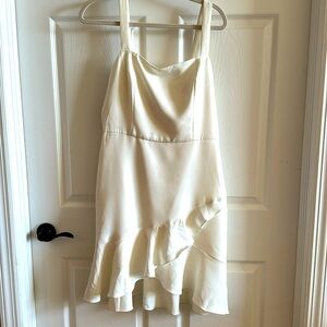 NWT BCBGeneration Ivory Sun Dress Size  10.